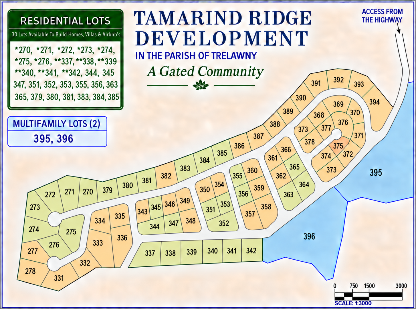 Available Residential Lots – September 2026